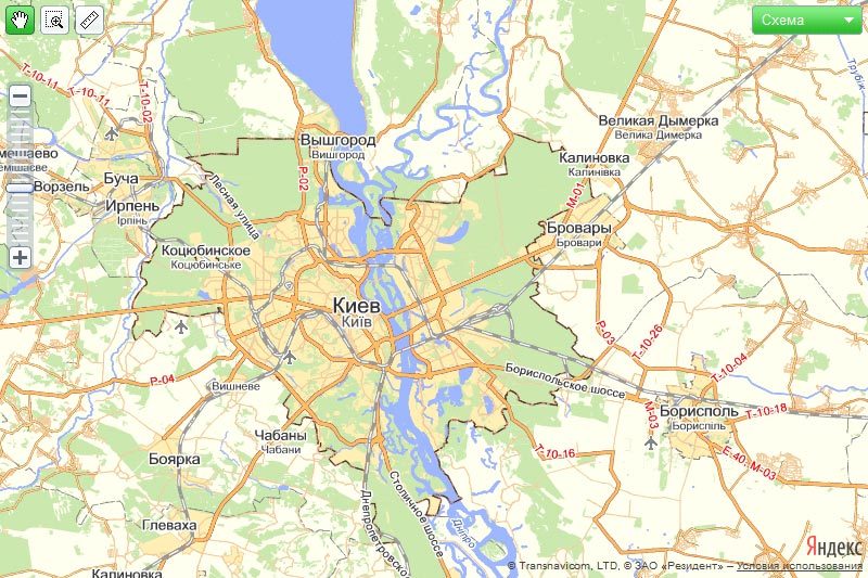 Река ирпень украина карта